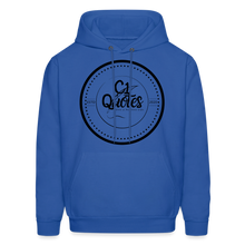 Load image into Gallery viewer, Born To Win Hoodie (Black Print) - royal blue