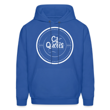 Load image into Gallery viewer, Dope In Real Life Hoodie (White Outline) - royal blue