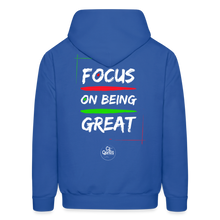Load image into Gallery viewer, Focus Hoodie - royal blue