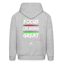 Load image into Gallery viewer, Focus Hoodie - heather gray
