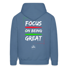 Load image into Gallery viewer, Focus Hoodie - denim blue
