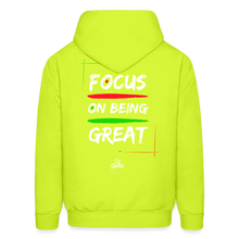 Load image into Gallery viewer, Focus Hoodie - safety green