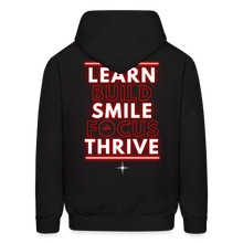 Load image into Gallery viewer, Learn Build Hoodie - black