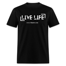 Load image into Gallery viewer, Live Life Unisex Classic T-Shirt - black