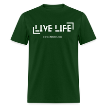 Load image into Gallery viewer, Live Life Unisex Classic T-Shirt - forest green