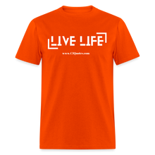 Load image into Gallery viewer, Live Life Unisex Classic T-Shirt - orange
