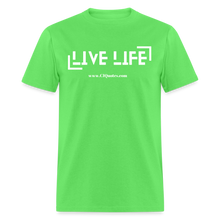 Load image into Gallery viewer, Live Life Unisex Classic T-Shirt - kiwi