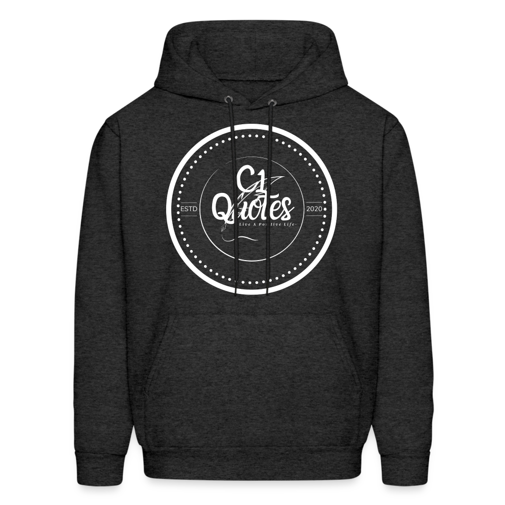 Limited Edition Hoodie (White) - charcoal grey