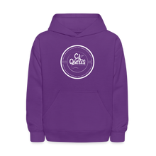 Load image into Gallery viewer, Limited Edition Kids' Hoodie (White) - purple