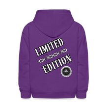 Load image into Gallery viewer, Limited Edition Kids' Hoodie (White) - purple