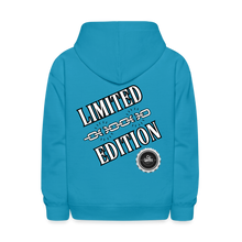 Load image into Gallery viewer, Limited Edition Kids' Hoodie (White) - turquoise