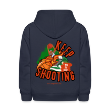 Load image into Gallery viewer, Keep Shooting Kids' Hoodie - navy