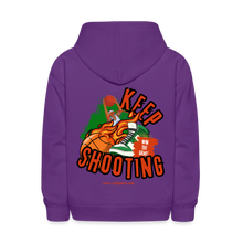 Load image into Gallery viewer, Keep Shooting Kids' Hoodie - purple