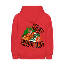 Load image into Gallery viewer, Keep Shooting Kids' Hoodie - red