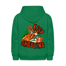 Load image into Gallery viewer, Keep Shooting Kids' Hoodie - kelly green