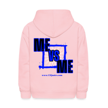 Load image into Gallery viewer, Me Vs Me Kids' Hoodie (Blue) - pink