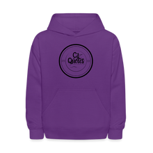 Load image into Gallery viewer, Me Vs Me Kids' Hoodie (Blue) - purple