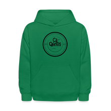 Load image into Gallery viewer, Me Vs Me Kids' Hoodie (Blue) - kelly green