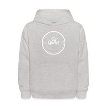 Load image into Gallery viewer, Me Vs Me Kids' Hoodie (Red) - heather gray