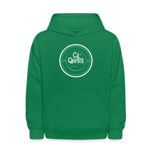 Load image into Gallery viewer, Me Vs Me Kids' Hoodie (Red) - kelly green