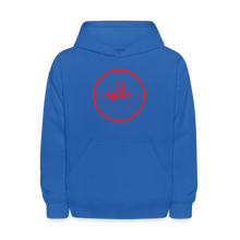 Load image into Gallery viewer, Just A Kid Hoodie (Red) - royal blue