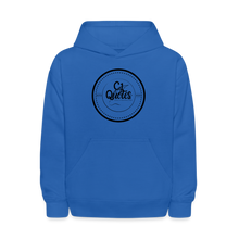 Load image into Gallery viewer, Success Over Excuses Kids' Hoodie - royal blue