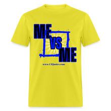 Load image into Gallery viewer, Me Vs Me Unisex Classic T-Shirt - yellow