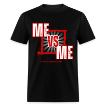 Load image into Gallery viewer, Me Vs Me Unisex Classic T-Shirt (Red) - black