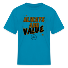 Load image into Gallery viewer, Always Add Kids' T-Shirt - turquoise