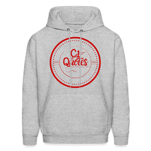 Load image into Gallery viewer, Never Apologize Hoodie (Red) - heather gray