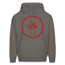 Load image into Gallery viewer, Never Apologize Hoodie (Red) - asphalt gray