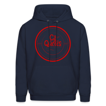 Load image into Gallery viewer, Never Apologize Hoodie (Red) - navy