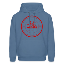Load image into Gallery viewer, Never Apologize Hoodie (Red) - denim blue
