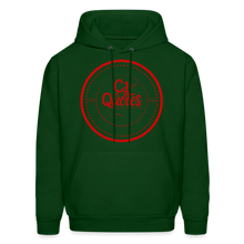 Load image into Gallery viewer, Never Apologize Hoodie (Red) - forest green
