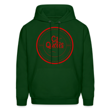 Load image into Gallery viewer, Never Apologize Hoodie (Red) - forest green