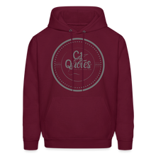 Load image into Gallery viewer, Never Apologize Hoodie (Gray) - burgundy