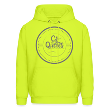 Load image into Gallery viewer, Never Apologize Hoodie (Gray) - safety green