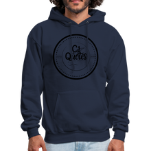 Load image into Gallery viewer, Never Doubt Hoodie (Black Print) - navy