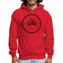 Load image into Gallery viewer, Never Doubt Hoodie (Black Print) - red