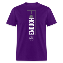 Load image into Gallery viewer, I Am Enough Unisex Classic T-Shirt - purple