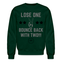 Load image into Gallery viewer, Lose One Crewneck Sweatshirt (Gray) - forest green