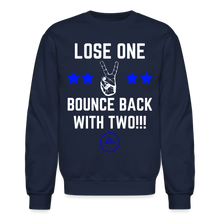 Load image into Gallery viewer, Lose One Crewneck Sweatshirt (White) - navy