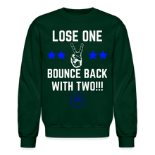 Load image into Gallery viewer, Lose One Crewneck Sweatshirt (White) - forest green