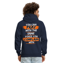Load image into Gallery viewer, You Can Pray Hoodie (Black) - navy