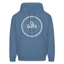 Load image into Gallery viewer, You Can Pray Hoodie (Black) - denim blue