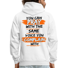 Load image into Gallery viewer, You Can Pray Hoodie (White) - white