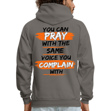 Load image into Gallery viewer, You Can Pray Hoodie (White) - asphalt gray
