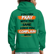 Load image into Gallery viewer, You Can Pray Hoodie (White) - kelly green