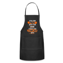Load image into Gallery viewer, You Can Pray Adjustable Apron (Black) - black