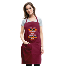 Load image into Gallery viewer, You Can Pray Adjustable Apron (Black) - burgundy